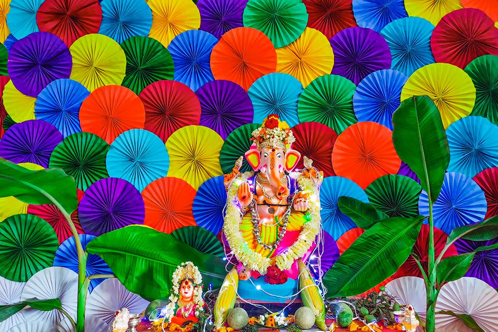 Ganpati Paper Decoration Ideas At Home