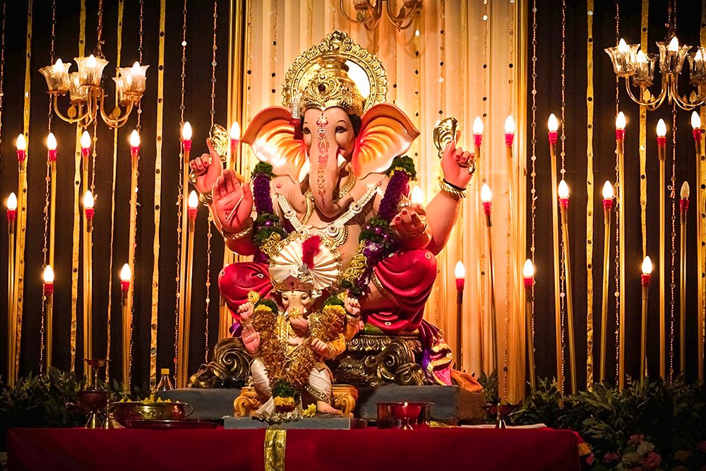 15+ Best Ganpati Decoration Ideas & Tips To Welcome Ganpati Bappa Home  - Livspace