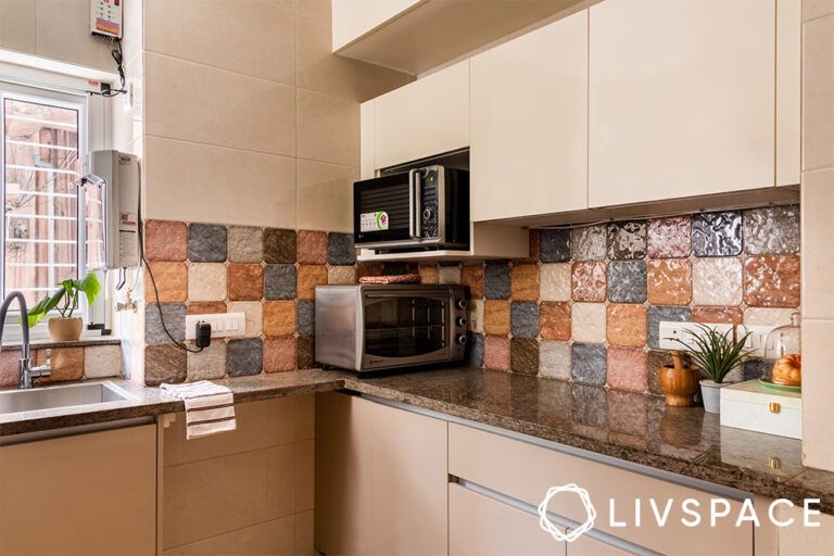 Multi User Kitchen This Spacious 3BHK Flat Kitchen Remodel in Delhi Was Done in ₹3 Lakh