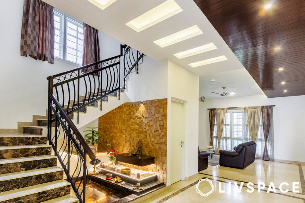 curved stair handrail design