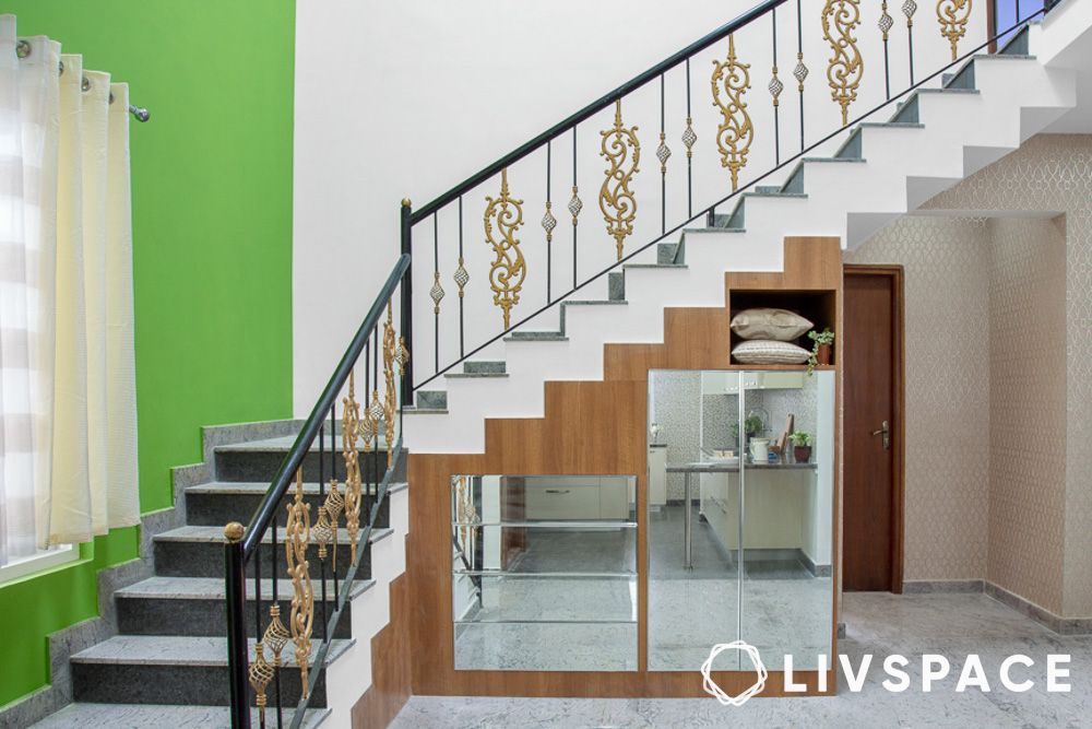 stair handrail design with balusters