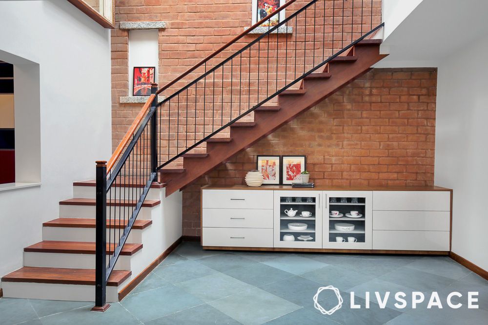 stair handrail design with wrought iron