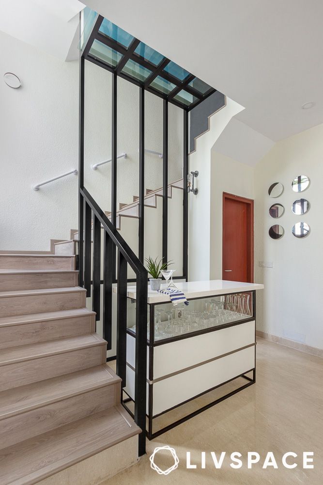 industrial style modern handrail design