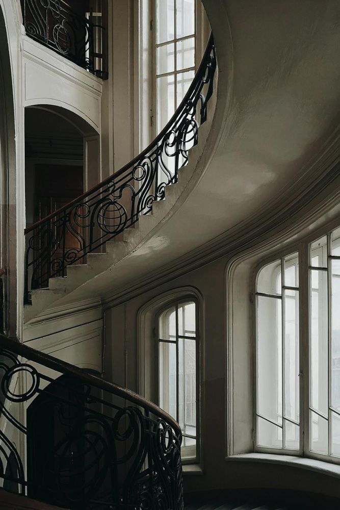 iron staircase design outdoor