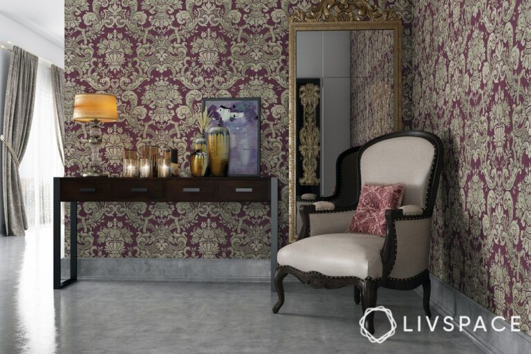 Home Wallpaper Price Cost Of Wallpaper Per Square Foot Livspace