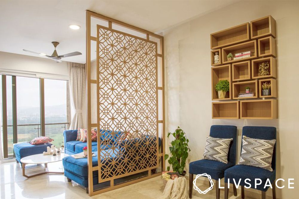 CNC-jali-design-in-living-room