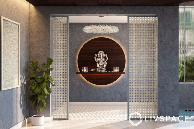 Pooja Room Door Designs for Indian Homes Ideas by Livspace