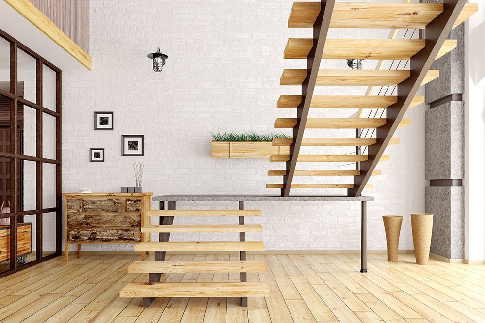 Four Elements of a Beautiful Staircase - Plank and Pillow