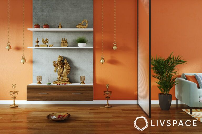 5 Exquisite Pooja Shelf Designs For Walls