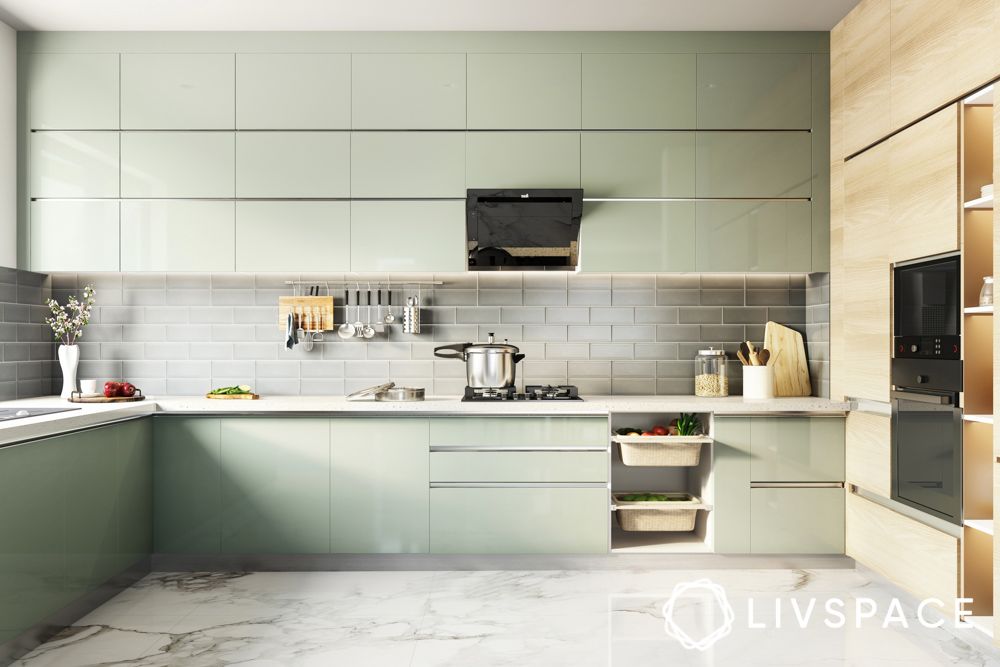 pastel-green-kitchen-cabinets-for-kitchen-vastu