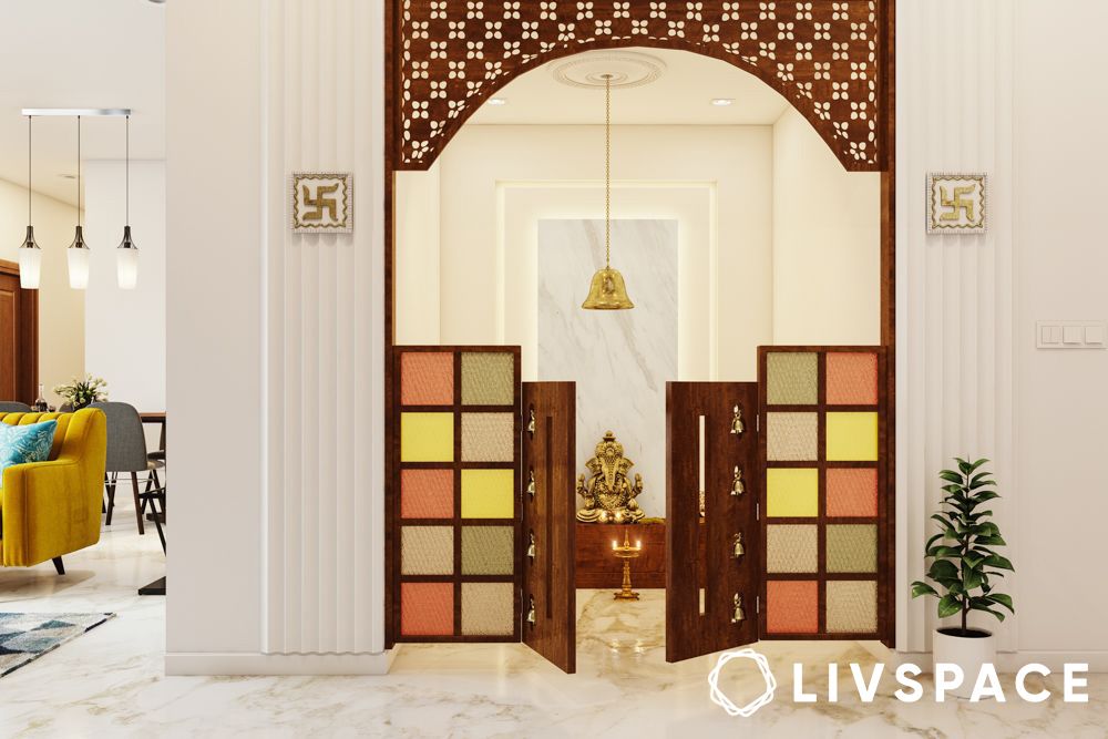 modern-mandir-design-for-home-with-door