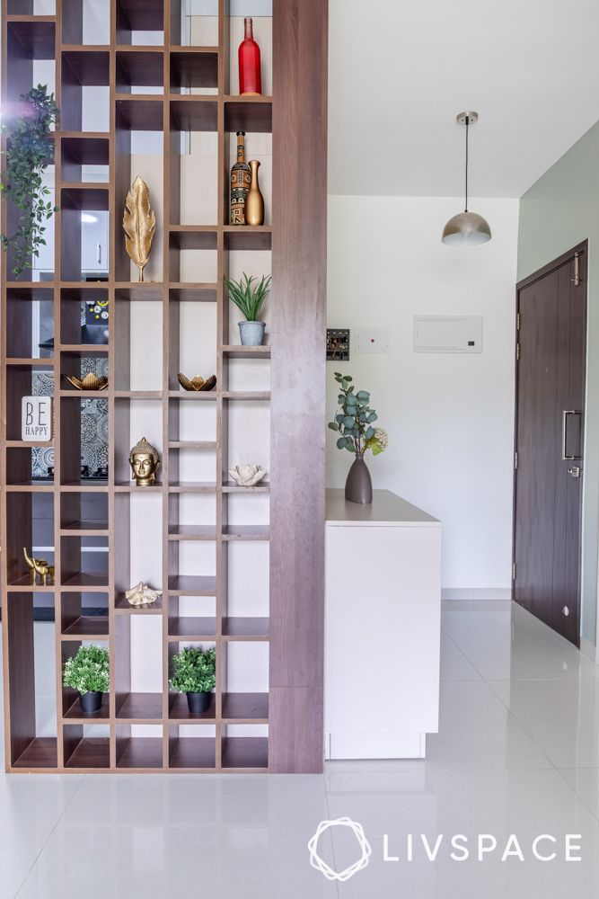 3bhk-apartment-interior-design-subramanyapura-bengaluru-with-partition-between-mandir-and-kitchen