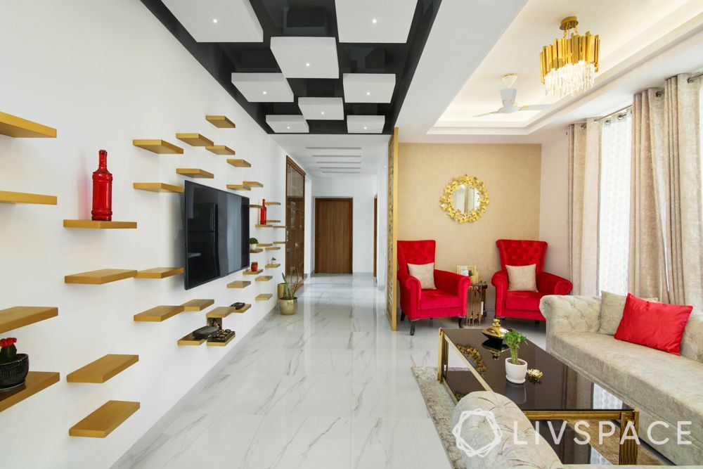 box-shaped-chessboard-patterned-false-ceiling-design-for-hall