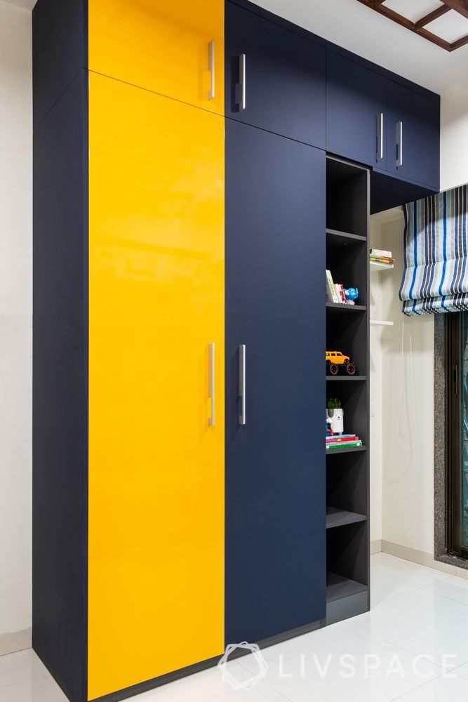 laminate-wardrobe-colour-combinations-in-yellow-and-blue