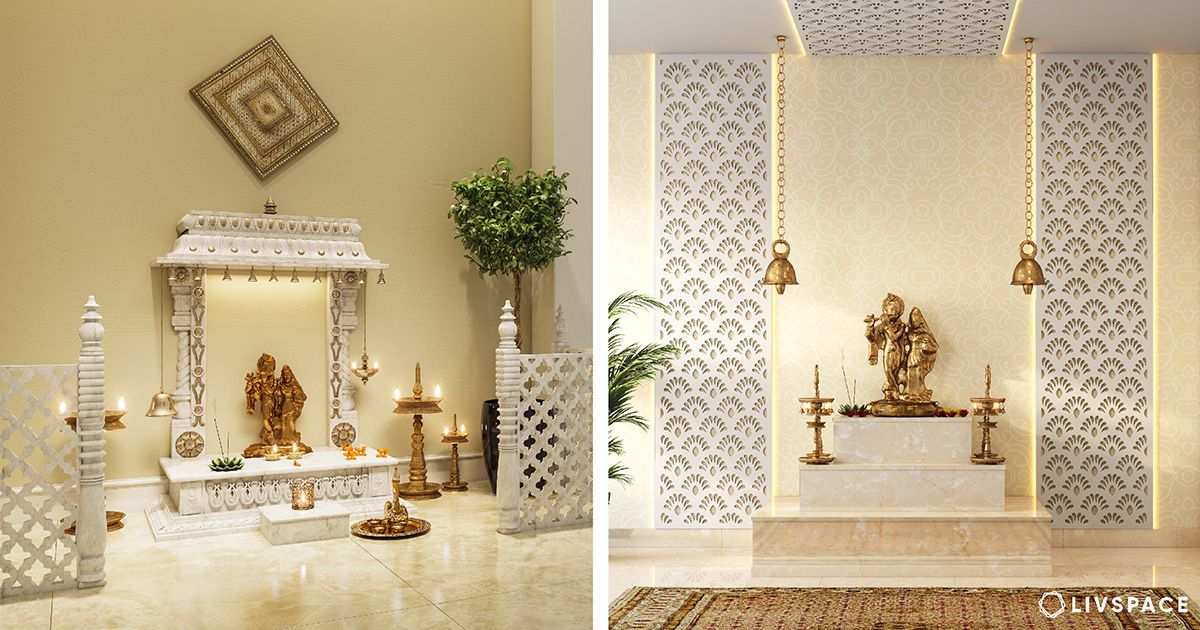 Marble Pooja Room Designs For Your