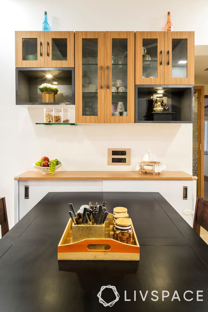 Crockery cupboard on sale in kitchen