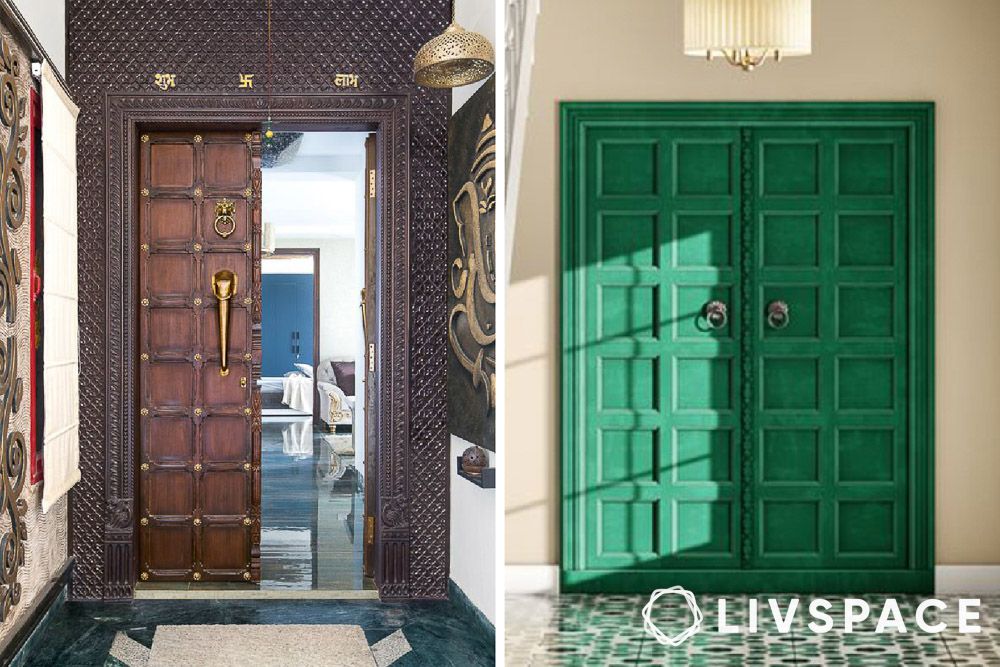 vastu for front entrances