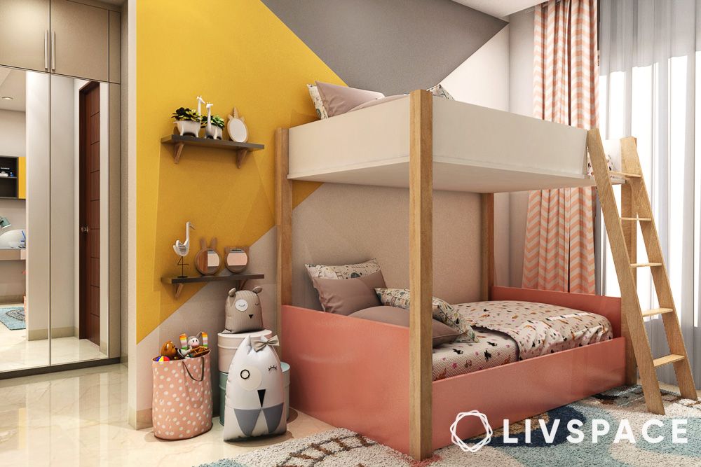 bunk-bed-in-a-kids-bedroom