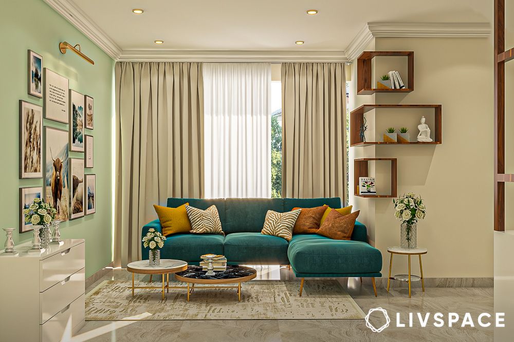 Two Colour Combination For Living Room (Photos): Best Colour Schemes for  2023-saigonsouth.com.vn