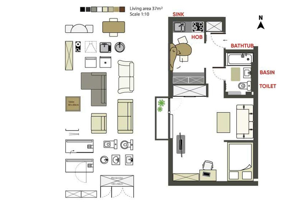 home-floor-plan-with-symbols