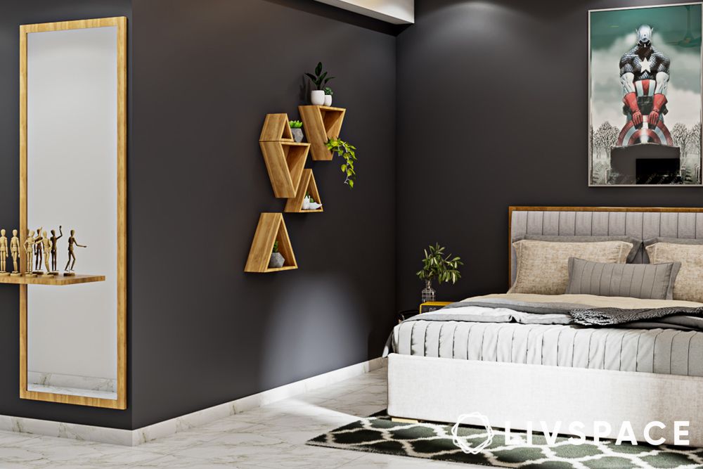 black-themed-bedroom-colour-design