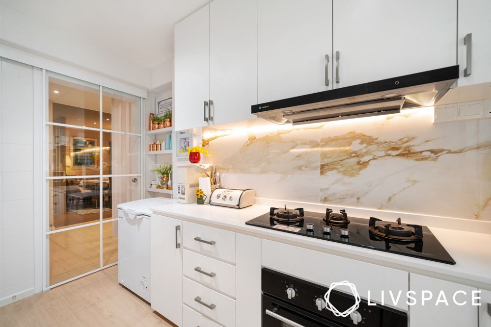 65 Stunning White Kitchen Design Ideas to Inspire You by Livspace