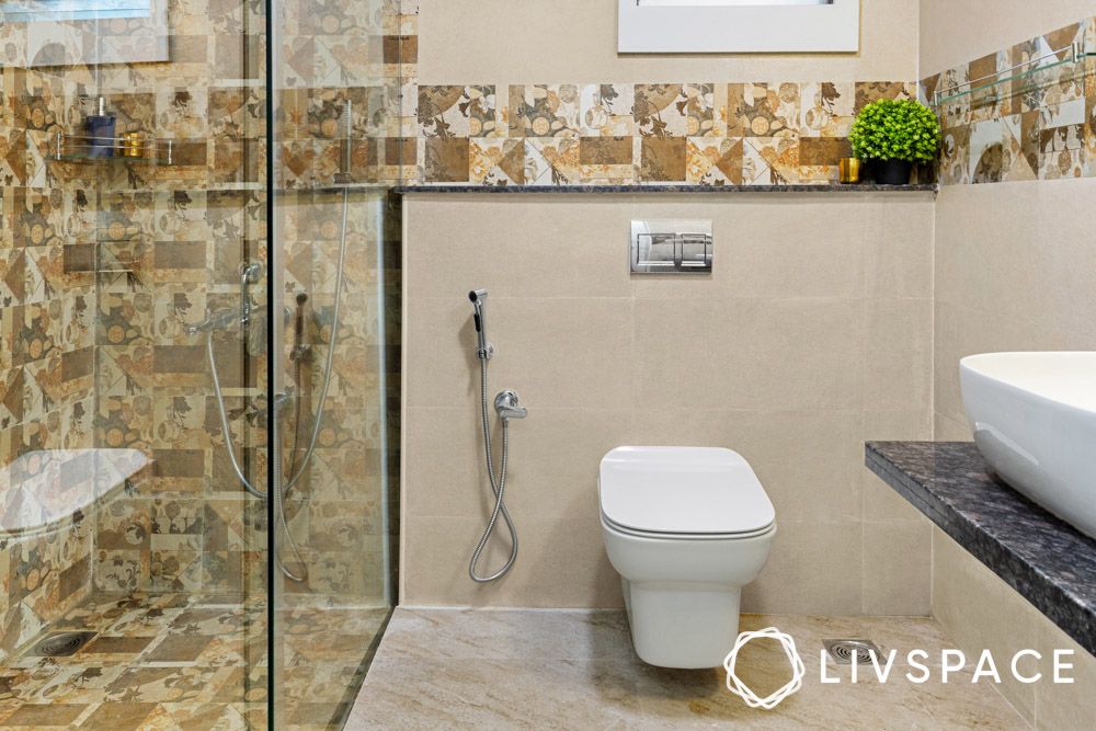 granite-flooring-in-bathroom-with-shower-cubicle-and-basin
