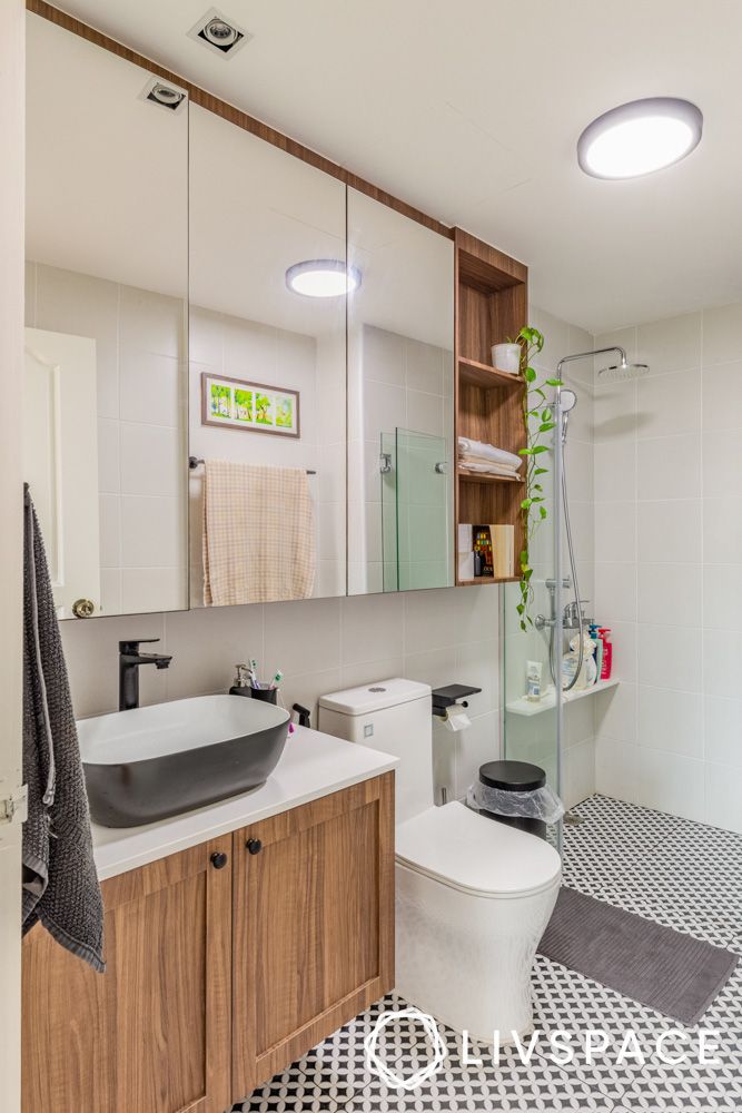 wall-mounted-bathroom-cabinets-in-mirror-and-wood