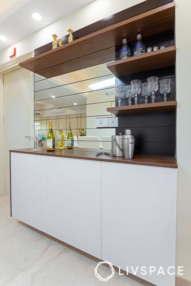 white-home-bar-design-with-display-shelves