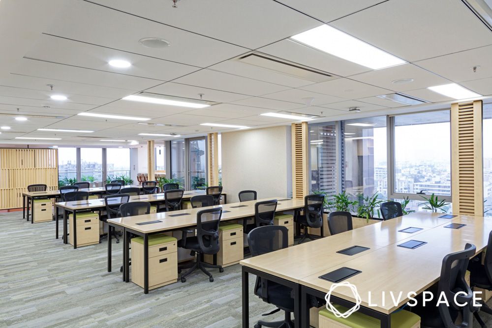 Lighting design deals of office areas