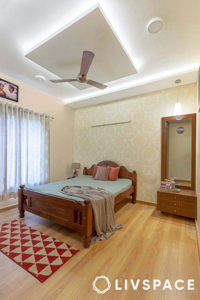 Simple False Ceiling Design For Bedroom Indian With Fan Infoupdate