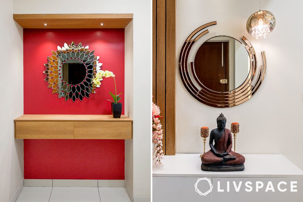 decorate-rooms-with-mirrors-and-buddha
