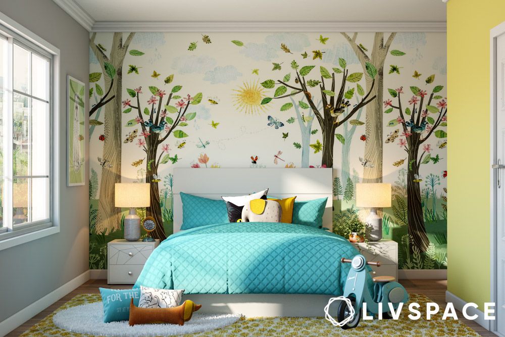west-facing-house-plan-with-kids-room-cartoon-wallpaper