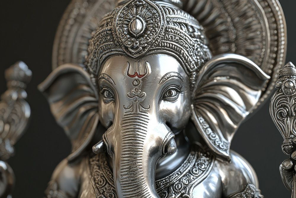 silver-ganesh-idol