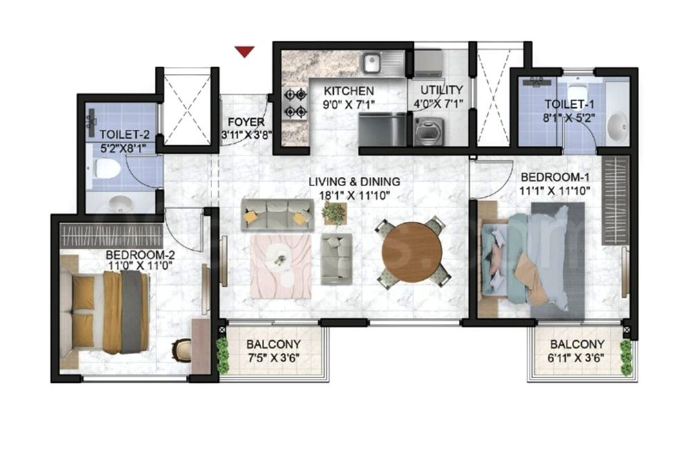 prestige-finsbury-park-hyde-2bhk-home