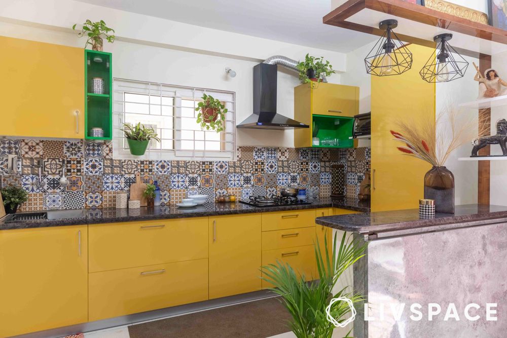 navratri-decoration-ideas-at-home-yellow-kitchen