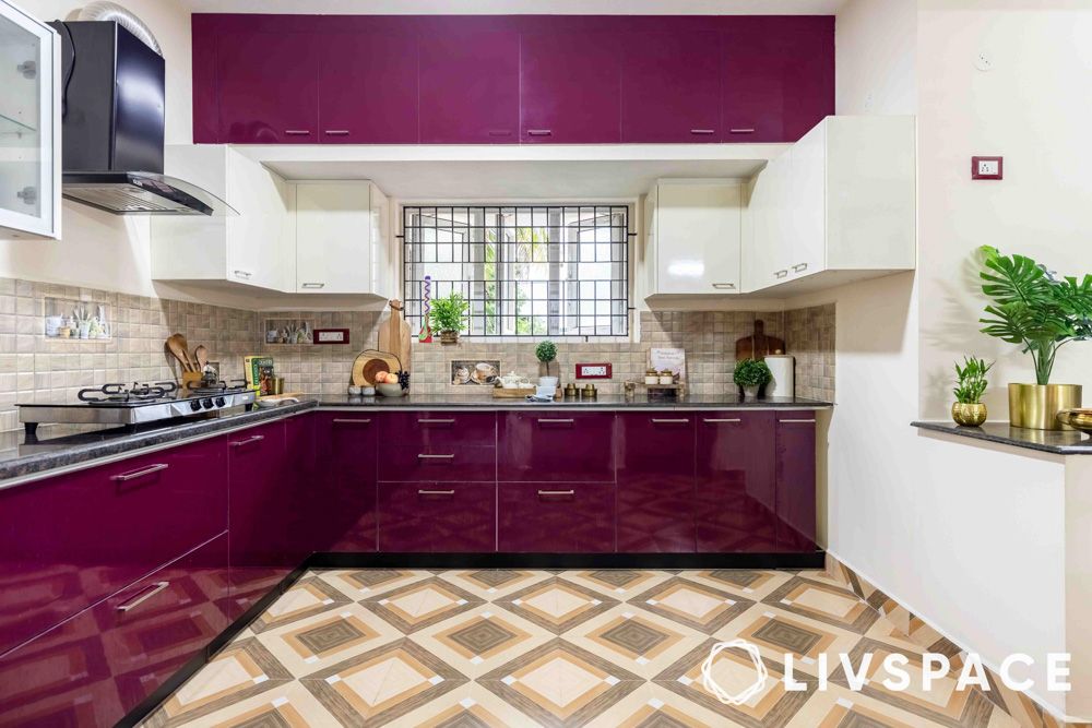 navratri-decoration-ideas-purple-kitchen