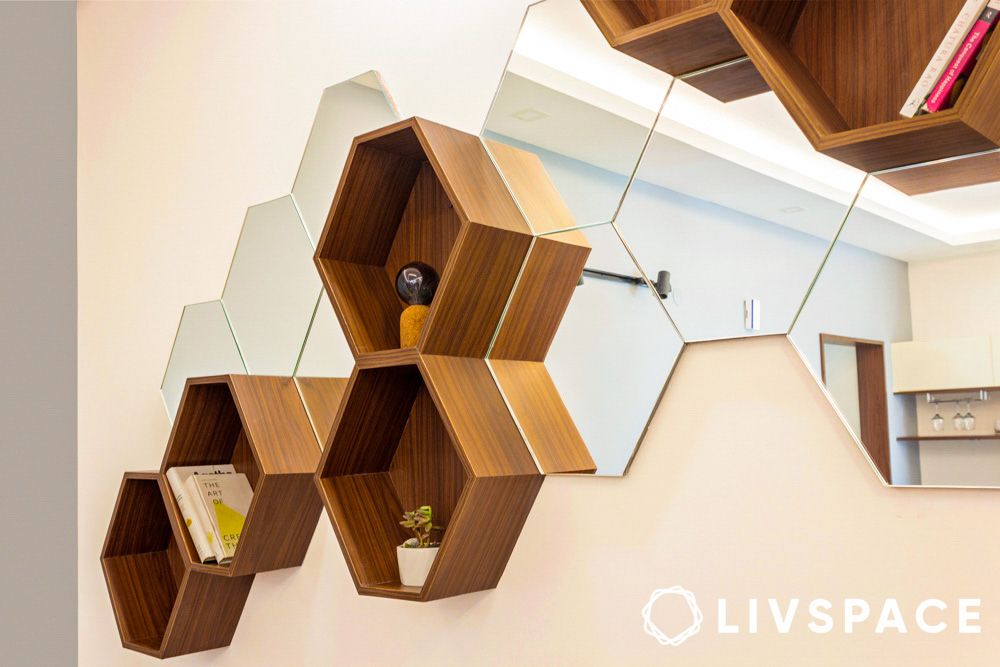 wall-decor-idea-honeycomb-shelves