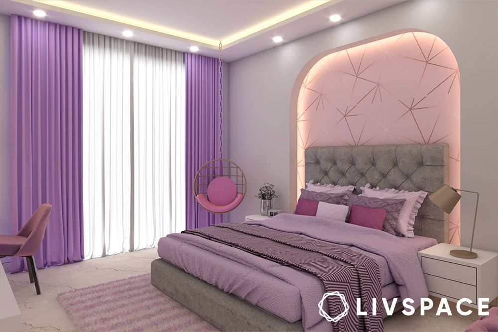 purple-pink-two-colour-combination-for-bedroom-walls