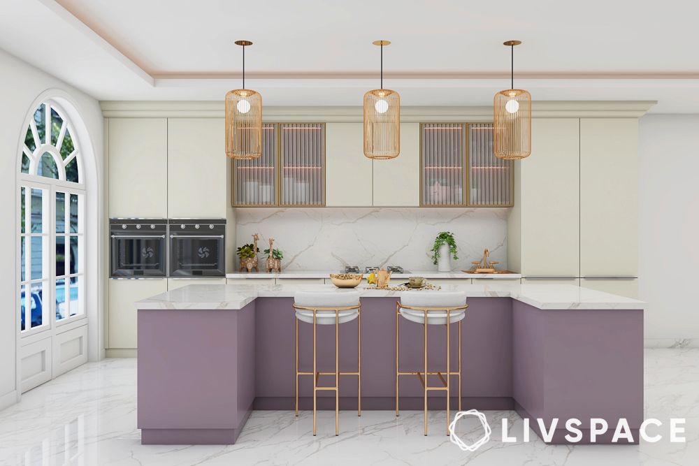 lilac-pastel-colour-wall-paint-for-kitchen