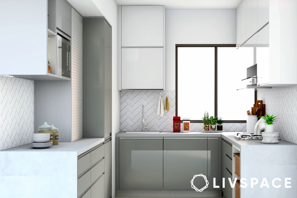 grey-white-simple-design-for-kitchen