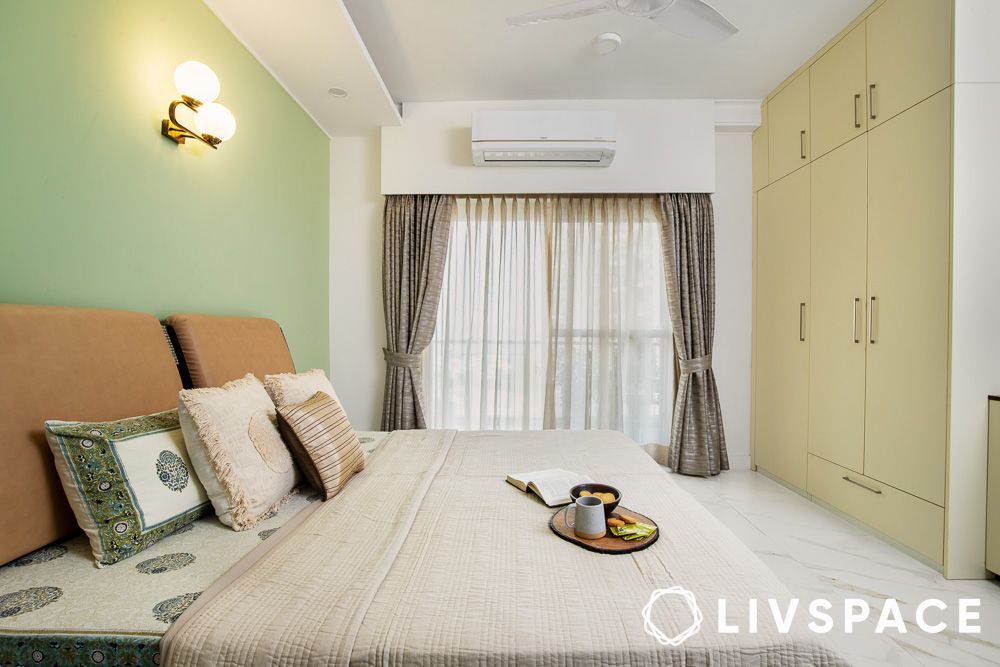 guest bedroom 4bhk apartment in gurgaon