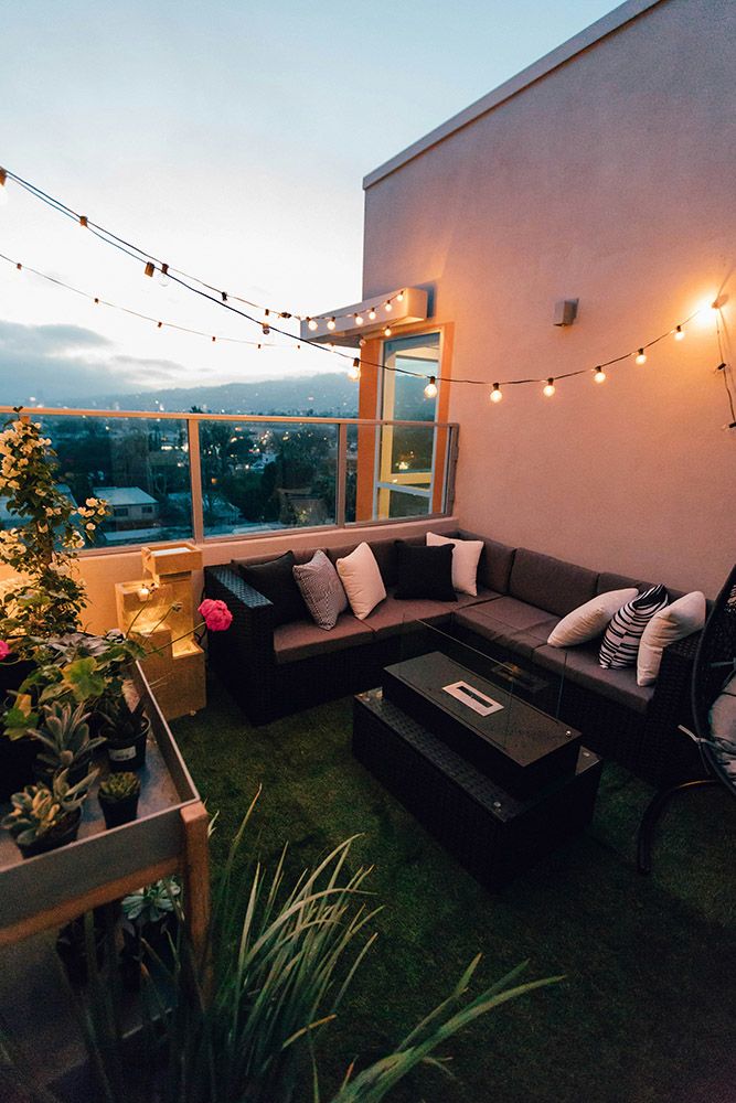 balcony-decor-with-couch-and-lights