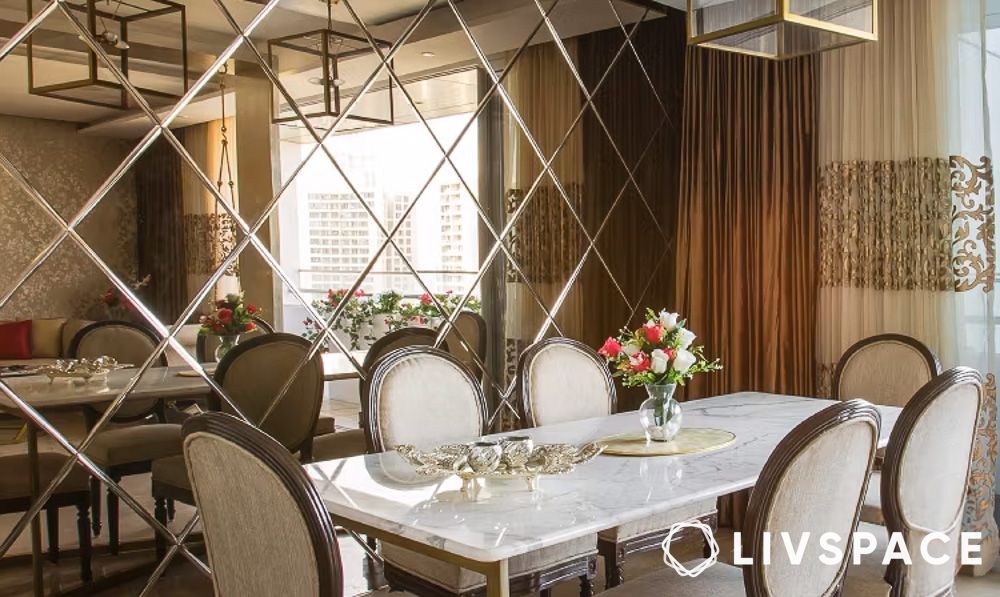 marble modern dining table