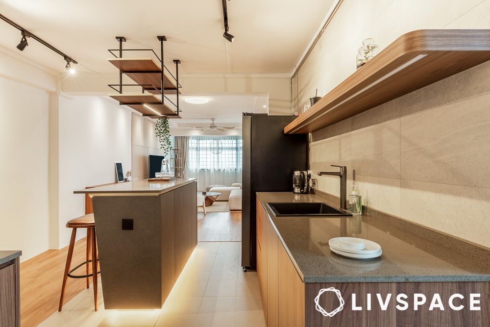 earthy-kitchen-design-with-dining-area