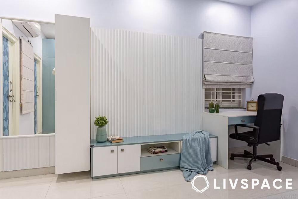 white-tv-cum-study-unit-modern-offices-design
