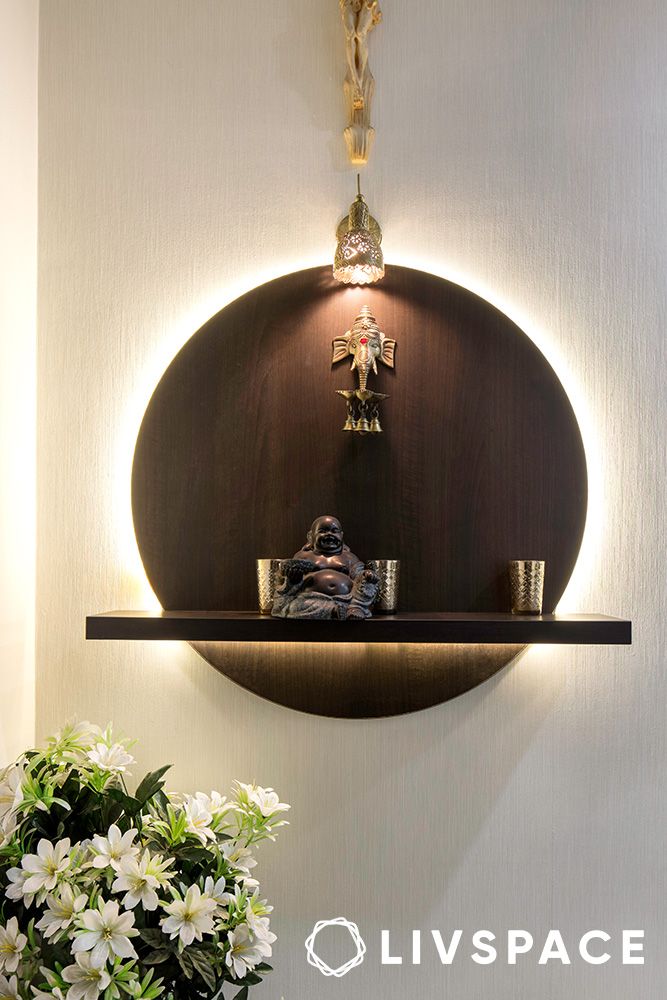 space-saving-small-pooja-room-designs-in-apartments-ledge