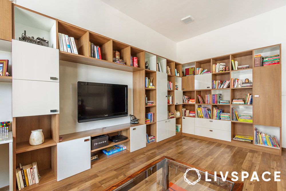 tv-unit-with-bookshelf