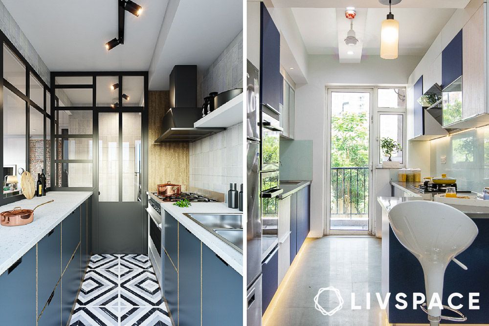 low-budget-galley-kitchen-2bhk-flat-interior-design