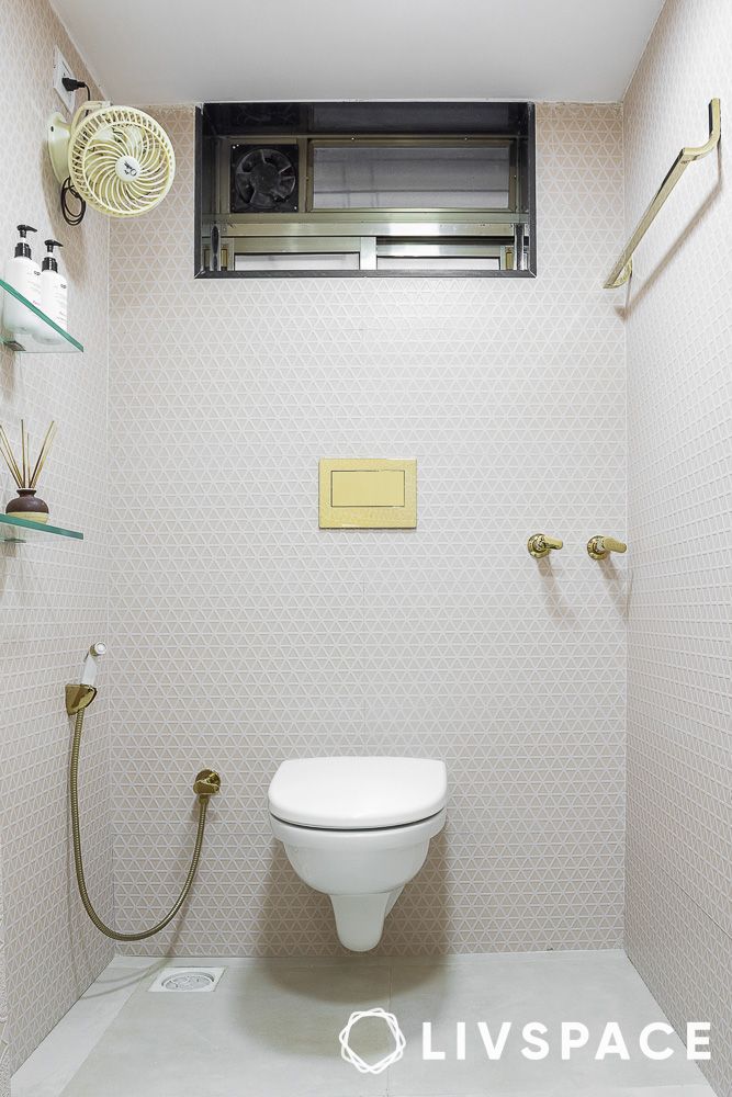 bathroom fittings in all gold
